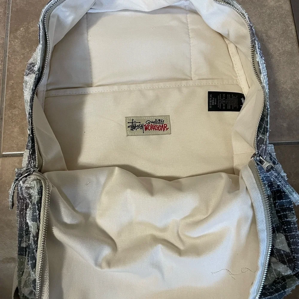 Stussy Needle Punch Camo Backpack - Picture 5 of 11